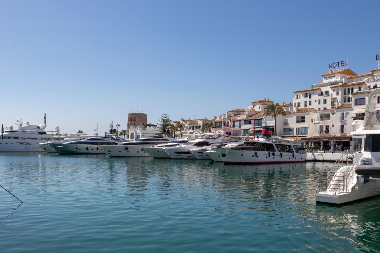 Luxurious Frontline Penthouse In Puerto Banus Apartamento Marbella Exterior foto